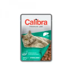 Calibra Cat Premium Sterilised Wątróbka 100g